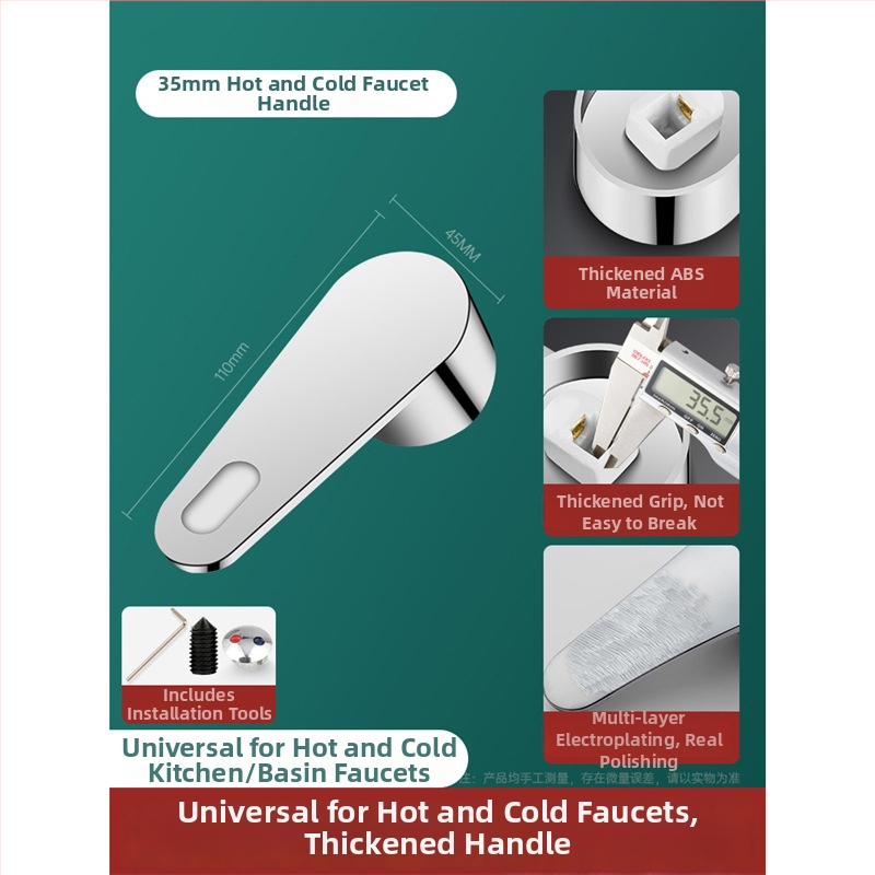 Univerzális keverőmag meleg és hideg vízhez, zuhany- és fürdőcsaphoz, rozsdamentes acél, típus 1, egyszerű szerkezet