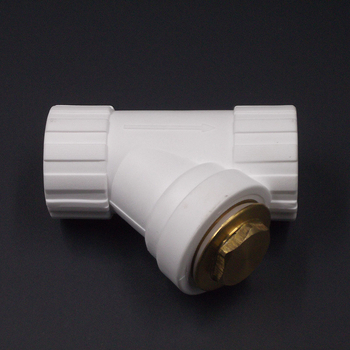 PPR Y-тип филтър, вътрешни и външни резбови фитинги, Xin Feng модел 20-63 (Материал: PPR; Марка: Xin Feng; Модел: 20-63; Качество: Отлично)