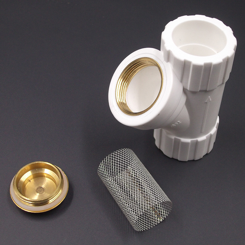 PPR Y-тип филтър, вътрешни и външни резбови фитинги, Xin Feng модел 20-63 (Материал: PPR; Марка: Xin Feng; Модел: 20-63; Качество: Отлично)