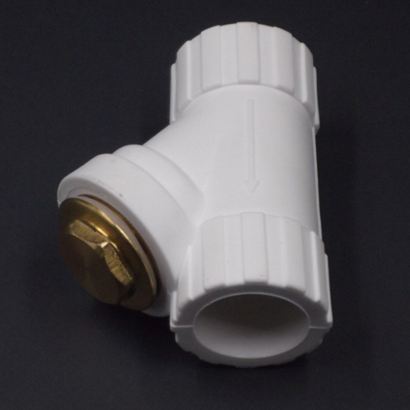 PPR Y-тип филтър, вътрешни и външни резбови фитинги, Xin Feng модел 20-63 (Материал: PPR; Марка: Xin Feng; Модел: 20-63; Качество: Отлично)