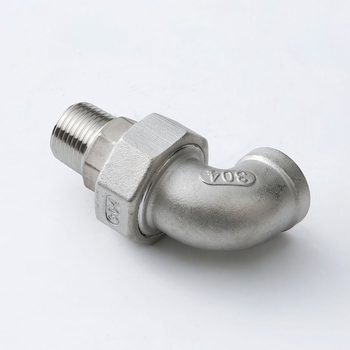 Uholový spoj z nehrdzavejúcej ocele 304 so vnútorným a vonkajším závitom, vysokotlakový, Kang Yang