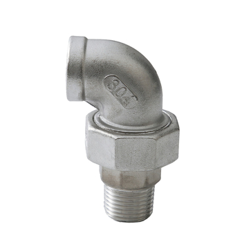 Uholový spoj z nehrdzavejúcej ocele 304 so vnútorným a vonkajším závitom, vysokotlakový, Kang Yang