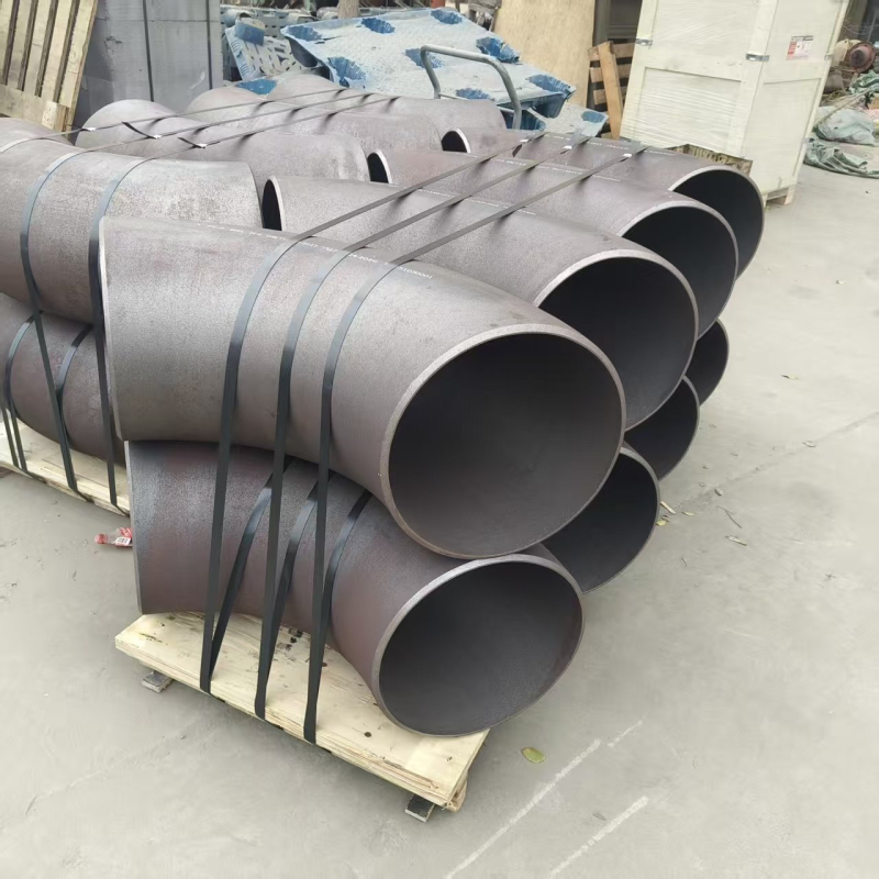 Bezšvové zvárané koleno 90°, uhlíková oceľ, GB/T12459-2017, zváranie, prémiová trieda