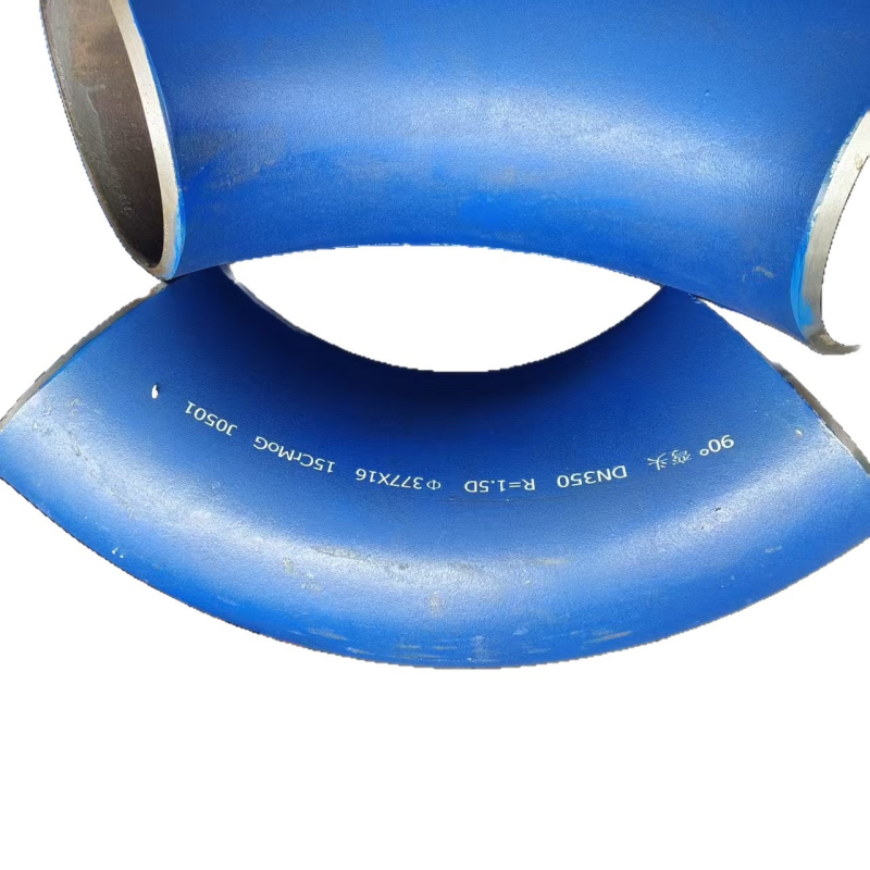 Bezšvové zvárané koleno 90°, uhlíková oceľ, GB/T12459-2017, zváranie, prémiová trieda