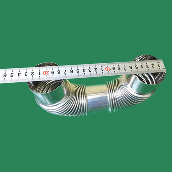 Izlazna cijev od nehrđajućeg čelika, promjera 60 mm, za vodeni grijač, 6 cm ventilacijska cijev, debeli dimnjak