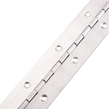 Dugački niz šarki od nehrđajućeg čelika za vrata ormarića, moderni minimalistički stil