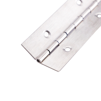 Dugački niz šarki od nehrđajućeg čelika za vrata ormarića, moderni minimalistički stil