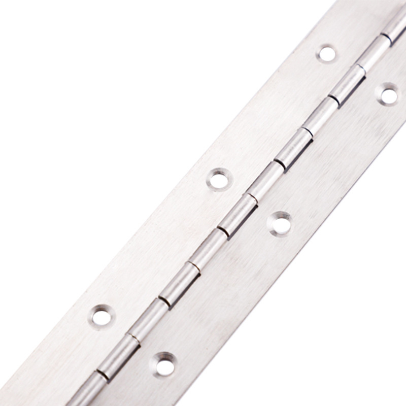 Dugački niz šarki od nehrđajućeg čelika za vrata ormarića, moderni minimalistički stil