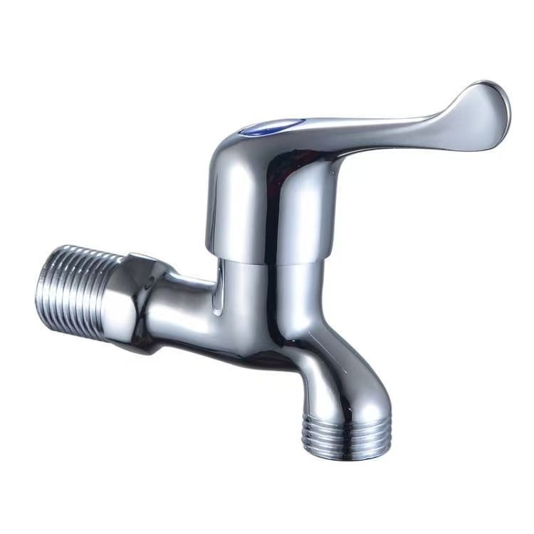 Bakreni miješalica za perilicu rublja, ugrađena u zid, hladna voda, 0-40°C, mjedreno jezgro ventila