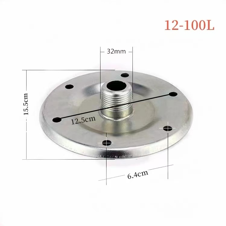 Rozsdamentes acél nyomás-tartály flan tömítés csatlakozó fedél