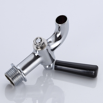 Bakreni izolirani vodovodni ventil za komercijalne električne bojlere, jednoputni hladni poluautomatski slavina, spiralna ugradnja, radna temperatura -10 do 90°C, bakreni ventil