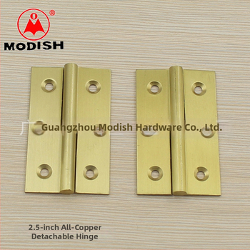 Otpornu mesinganu šarku za vrata ormarića s završnim zlatnim premazom