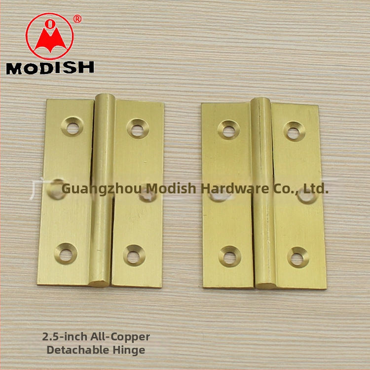 Otpornu mesinganu šarku za vrata ormarića s završnim zlatnim premazom