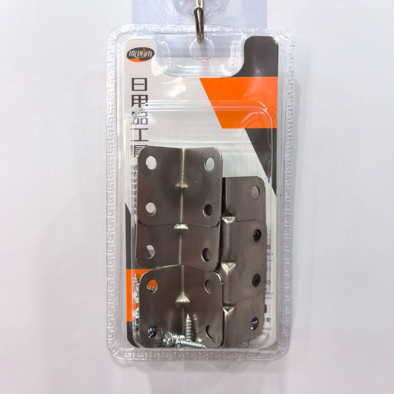 Set od šest kutnih nosača, model Angle Code, hladno valjani čelik, polirani završetak, moderan minimalistički dizajn