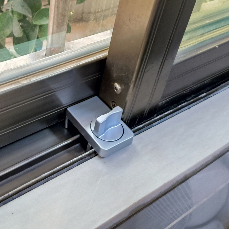 DY-CS01 Brava za prozor od cinkovog legura, rotacija bez ključa, zaštita od krađe, ugradnja bez alata