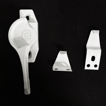 Polumjesečasta zaključavka za aluminijske klizne vrata i prozore — Model: 001, Vrsta: Drugo, Materijal: Aluminijeva legura