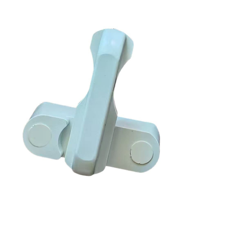 T-oblika brava za prozore, plastiko-metalna konstrukcija, zaštita od krađe, moderni minimalistički dizajn