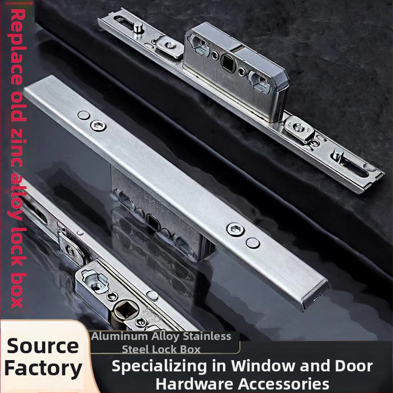 Crescent zámok LHD-88, nerezová oceľ, pre termálne oddelené hliníkové okná, Moderný minimalistický štýl