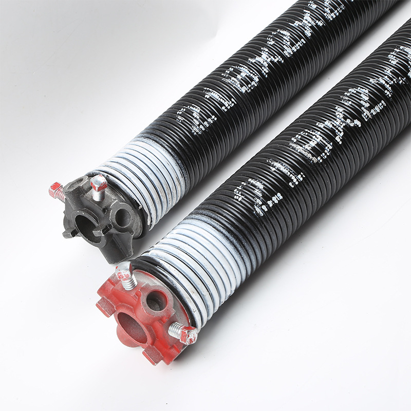 Shunchi garázsajtó torziós rugó készlet csúszásmentes tekerőrúddal és kesztyűvel, olajmentes bevonat, 82B anyag