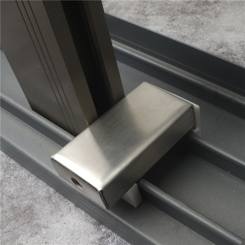 Katanac za prozor (Model Yc-window limiter; Nehrđajući čelik; Za klizne prozore i vrata; Moderan minimalistički stil)