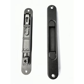 Încuietoare cu cârlig YG-GH0201, din aliaj de aluminiu, pentru uși și ferestre, stil modern minimalist.