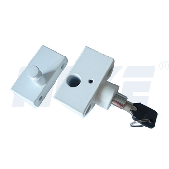 MAKE MK512 Tubular mortise zár üvegajtók és ablakokhoz – alkalmas üveg tolóajtókhoz és automata ajtókhoz, modern, letisztult stílus