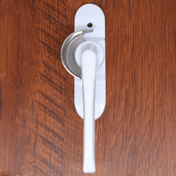 Félhold alakú zár MGJ-868, alumínium ötvözet, Sincerity márka, alumínium ötvözetes tolóajtókhoz és ablakokhoz, modern, egyszerű stílus