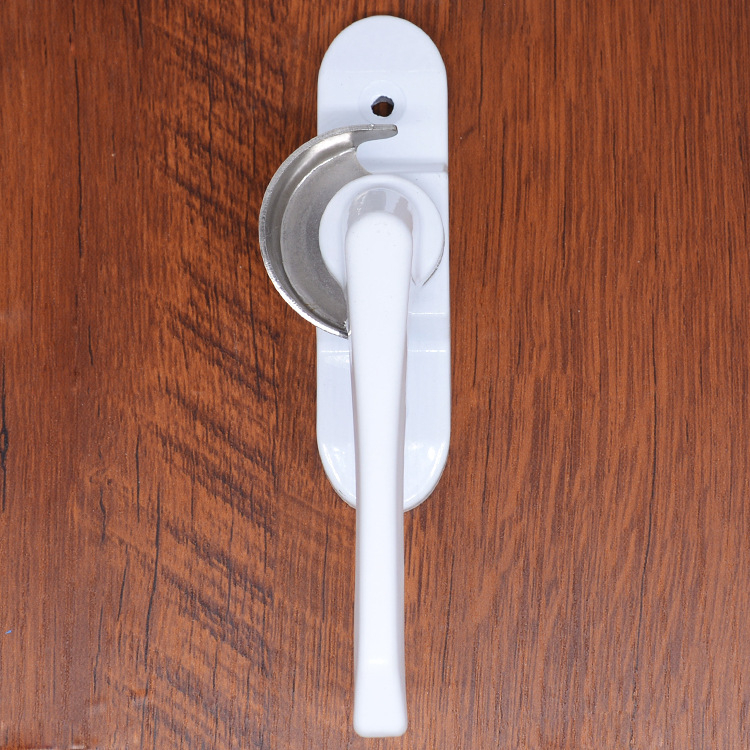 Félhold alakú zár MGJ-868, alumínium ötvözet, Sincerity márka, alumínium ötvözetes tolóajtókhoz és ablakokhoz, modern, egyszerű stílus