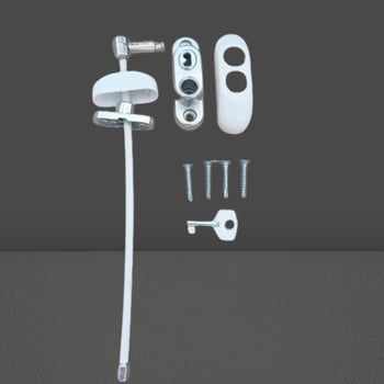 Ablakzár (Anyag: cinkötvözet; Alkalmazási terület: ablaknyílás; Stílus: könnyű luxus)