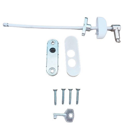 Ablakzár (Anyag: cinkötvözet; Alkalmazási terület: ablaknyílás; Stílus: könnyű luxus)