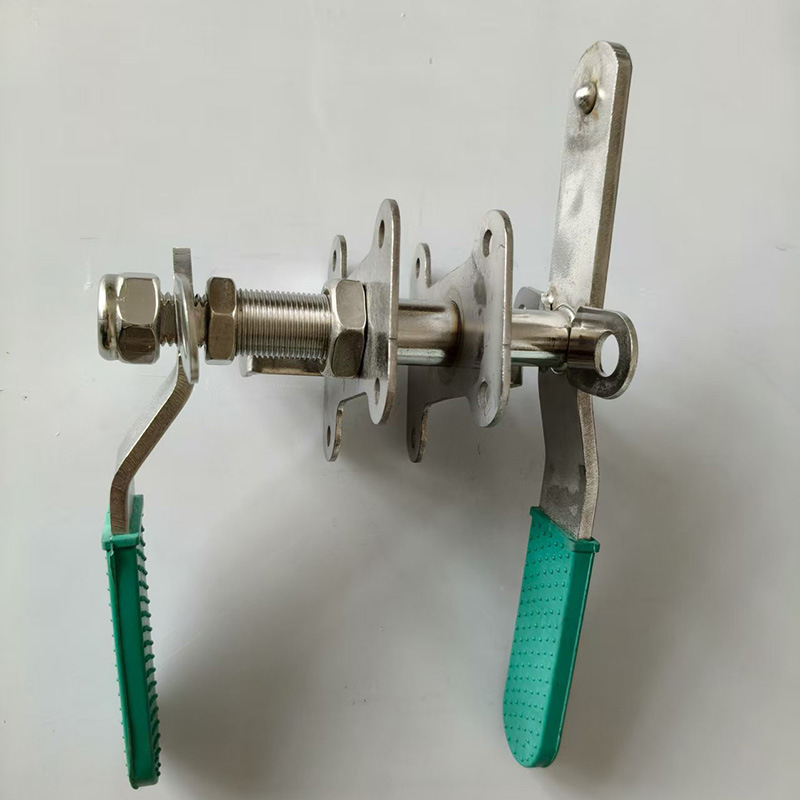 Brava za vrata svinjskog dvorišta – višepunktni mehanizam, 304 inox, moderan stil, Pretty Cow