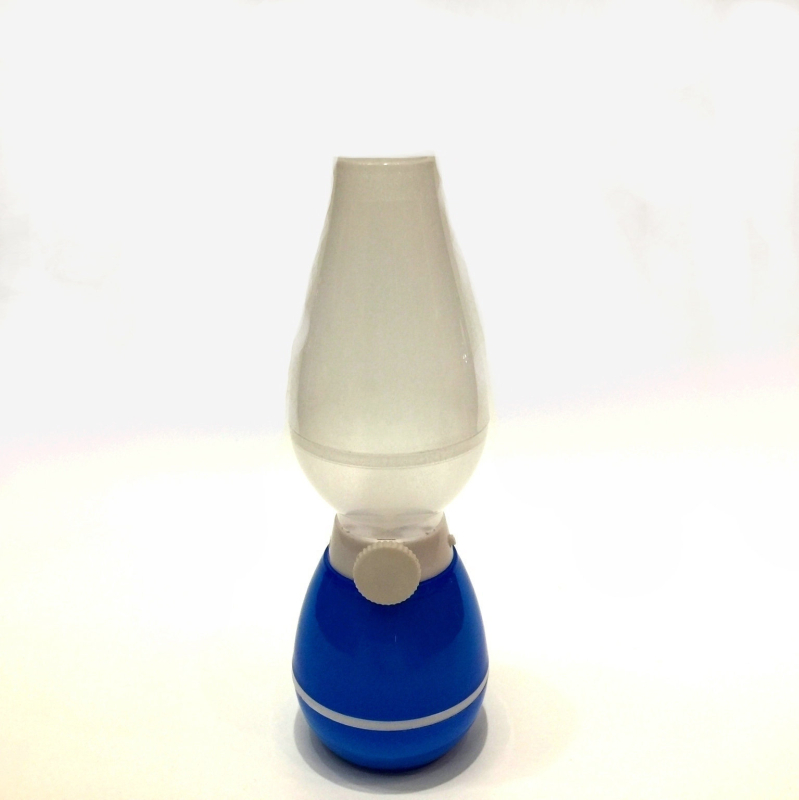 Blowing Lamp – Lampă de camping controlată vocal, LED, încărcare USB, 5W, 3.7V, întrerupător cu buton