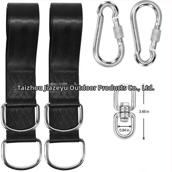 Jiaze Príchytka na strom pre hamak – Nylonové lano, Maximálna záťaž 500 kg, Hmotnosť 590 g, Pôvod Taizhou, Jiangsu