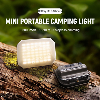 Vanjska prenosna mini kamping svjetiljka s USB napajanjem, hitna svjetiljka za šator, LED rasvjeta za atmosferu i dekoraciju za praznike