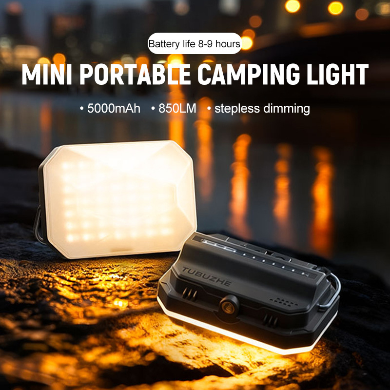 Vanjska prenosna mini kamping svjetiljka s USB napajanjem, hitna svjetiljka za šator, LED rasvjeta za atmosferu i dekoraciju za praznike