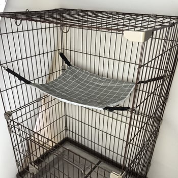 Αιώρα γάτας – ύφασμα; κατάλληλο για γάτες; κατηγορία προϊόντος: αιώρα για κατοικίδια; κατηγορία: φωλιές και κλουβιά κατοικίδιων