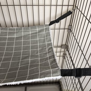 Αιώρα γάτας – ύφασμα; κατάλληλο για γάτες; κατηγορία προϊόντος: αιώρα για κατοικίδια; κατηγορία: φωλιές και κλουβιά κατοικίδιων