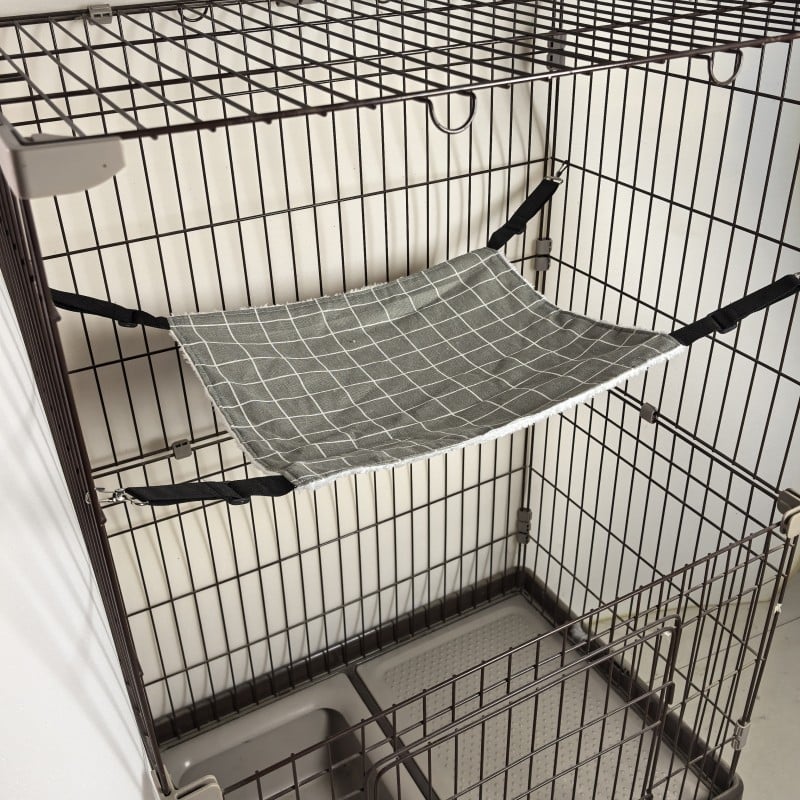 Αιώρα γάτας – ύφασμα; κατάλληλο για γάτες; κατηγορία προϊόντος: αιώρα για κατοικίδια; κατηγορία: φωλιές και κλουβιά κατοικίδιων