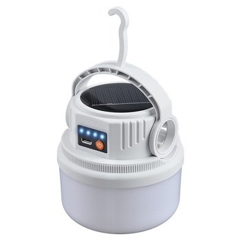 Lumină de camping reîncărcabilă, alimentată solar, lampă incandescentă 3.7V, 5W