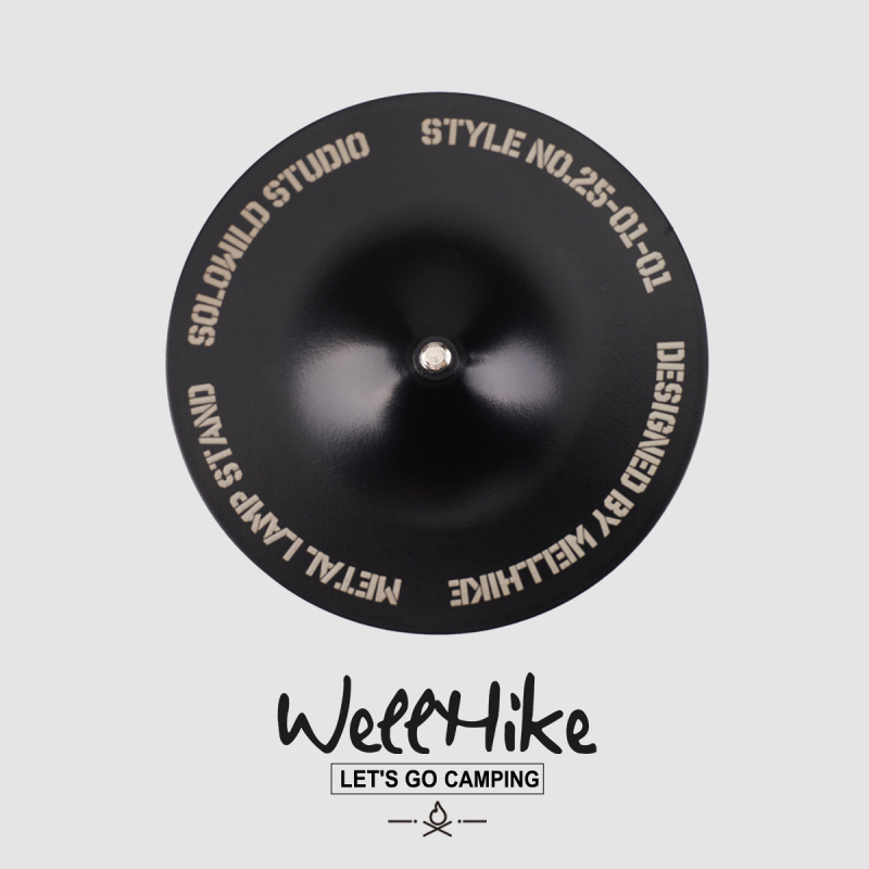Wellhike kamping svjetlo s LED, USB punjivo, 5V, 3W, dodirni prekidač