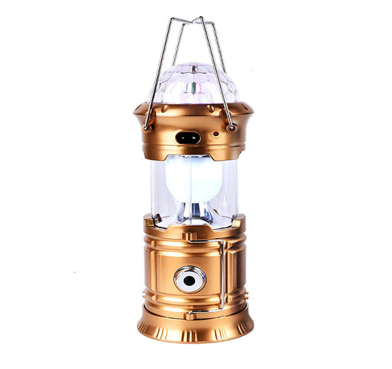 Kamp LED lanterna s teleskopskim tijelom, punjiva, 30W, 220V, prekidač s gumom