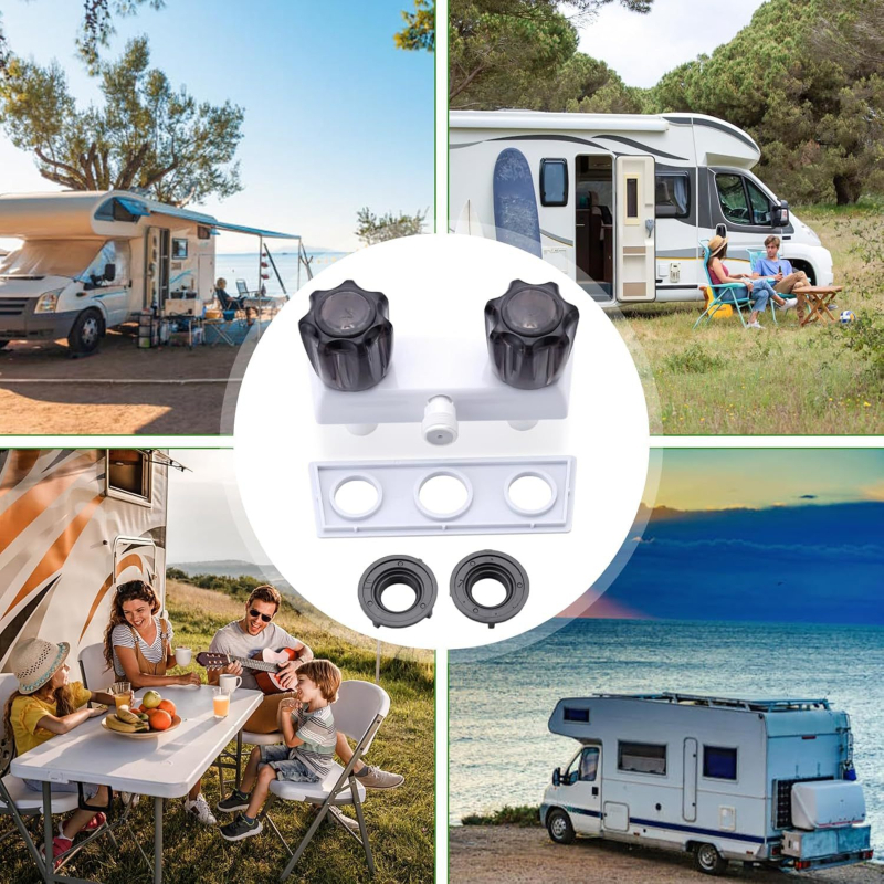 FC2002 Zmiešavací sprchový ventil s vysúvacím sprchovým výstupom, plast, priama montáž, 0–100°C, nominálny tlak 15