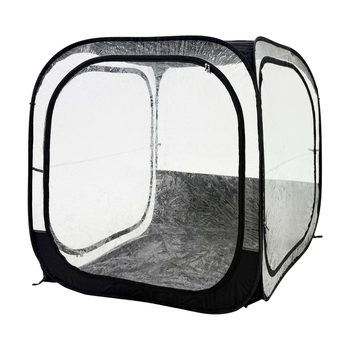 Vanjska ribarska šatorica s toplinskom izolacijom, velika prozirna, otporna na vjetar, prijenosna, brzo postavljanje za zimsku terasu ili sunčani prostor