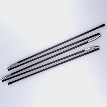 Suport pentru cort cu tijă din fibră de sticlă și accesorii din plastic, pliabil, design îngroșat