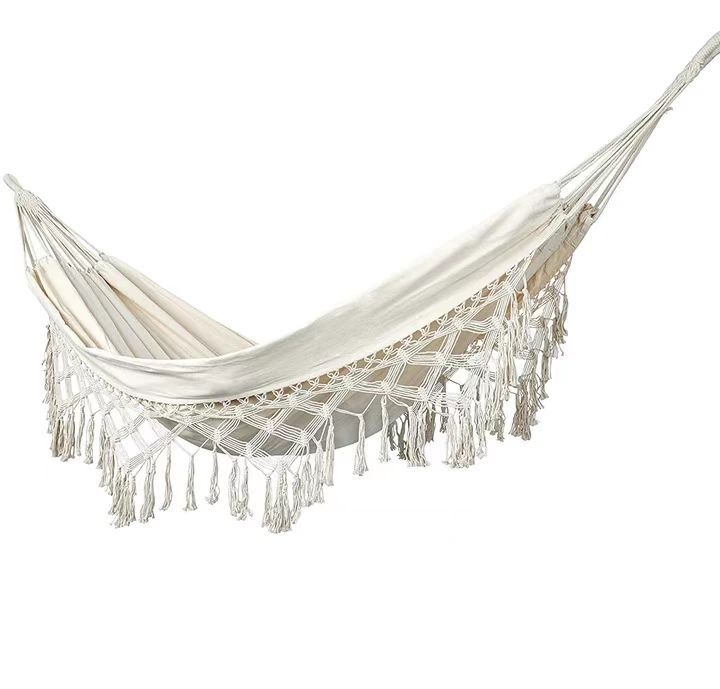 Vászonfüggőágy, 300 kg teherbírás, 2 kg súly, tartóelem nélkül