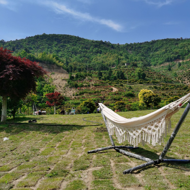 Vászonfüggőágy, 300 kg teherbírás, 2 kg súly, tartóelem nélkül