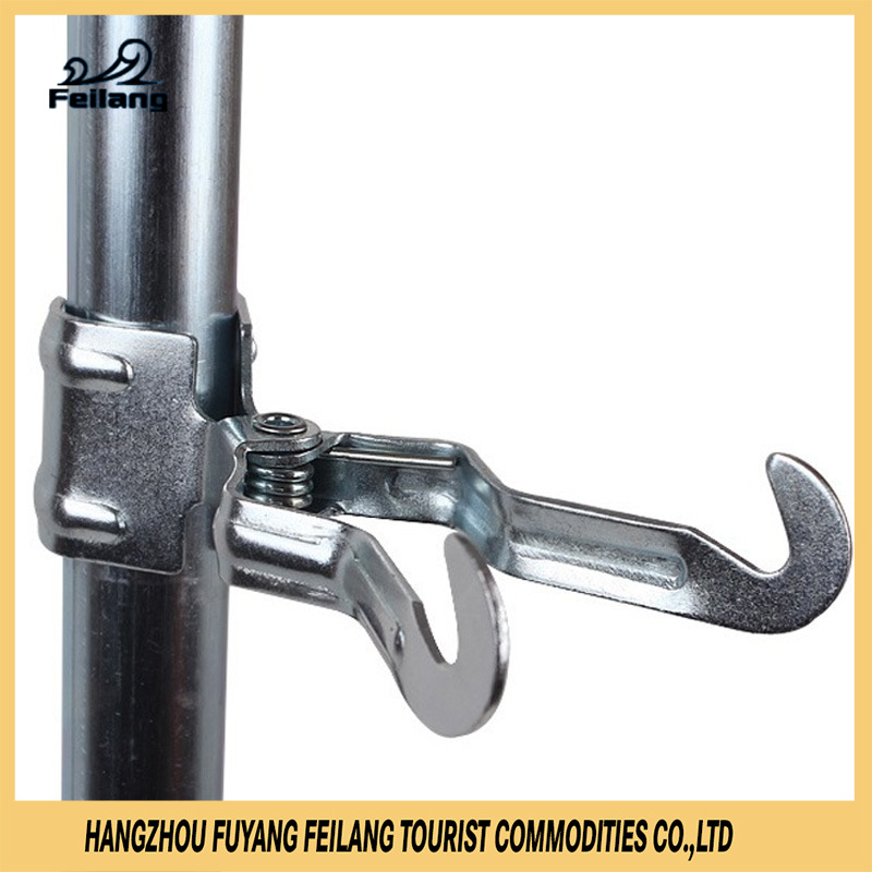 Αξεσουάρ σκηνής - Πολυλειτουργικό κλιπ για φακό κατασκήνωσης и κρέμασμα σακιδίων, μεταλλικό κλιπ για ρούχων, 56 g, Q235, Flying Waves