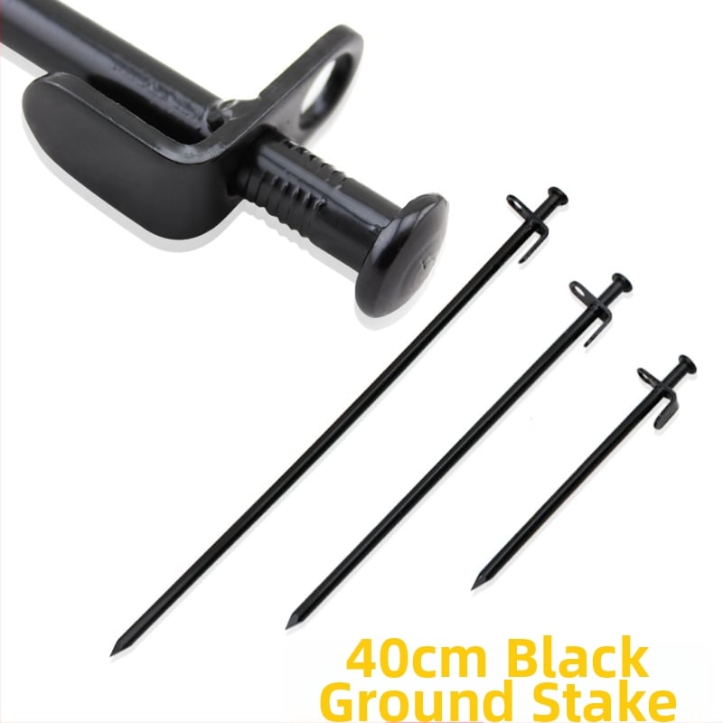 SkyCamping Kolíky na stan a canopy — karbónová oceľ, 220 g