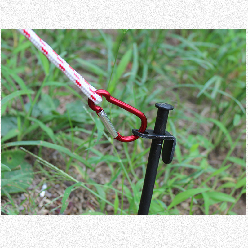 SkyCamping Σταθερά αγκύρια γείωσης για σκηνές και καλύμματα — Χάλυβας άνθρακα, 220 g