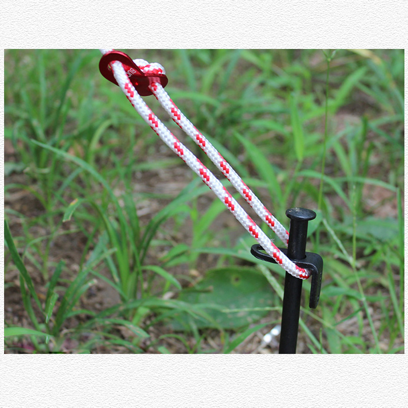 SkyCamping Σταθερά αγκύρια γείωσης για σκηνές και καλύμματα — Χάλυβας άνθρακα, 220 g